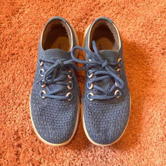 Allbirds Women’s Tree Dasher 2 in Blue and White - Size 9 - Picture 1 of 7